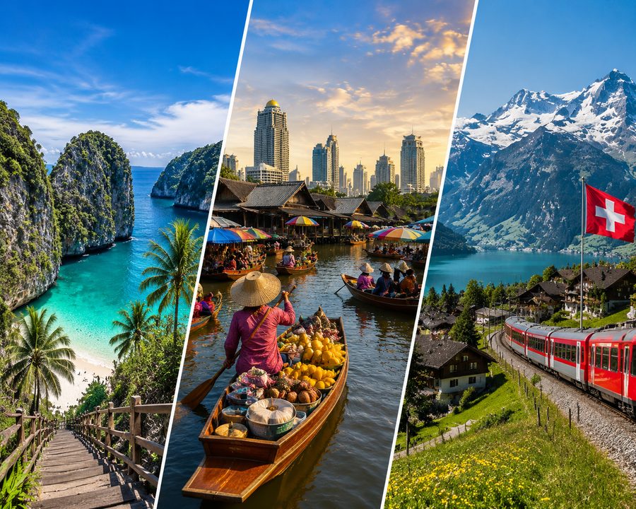 Outbound leisure travel destination